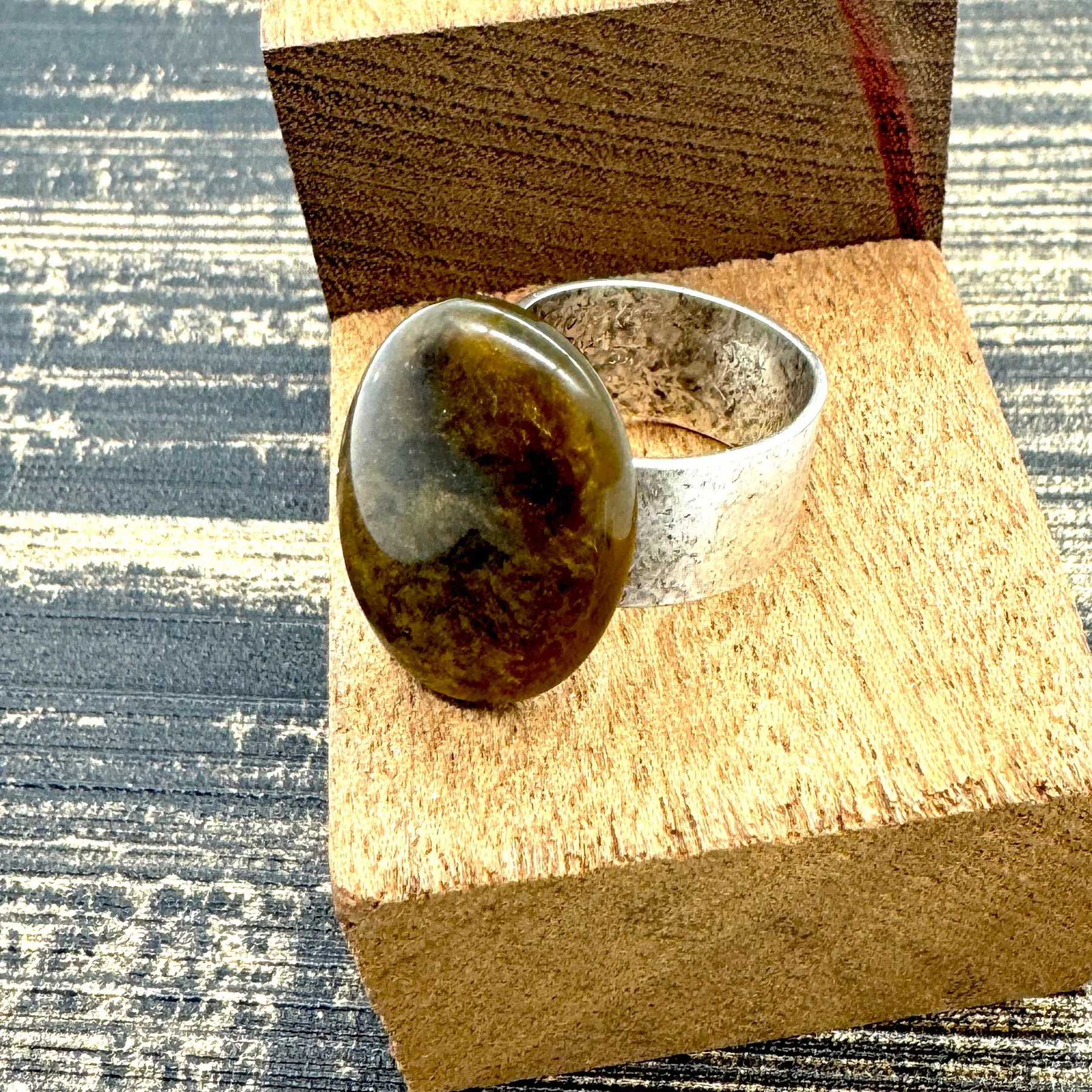 Eye of the Tiger Cocktail Ring