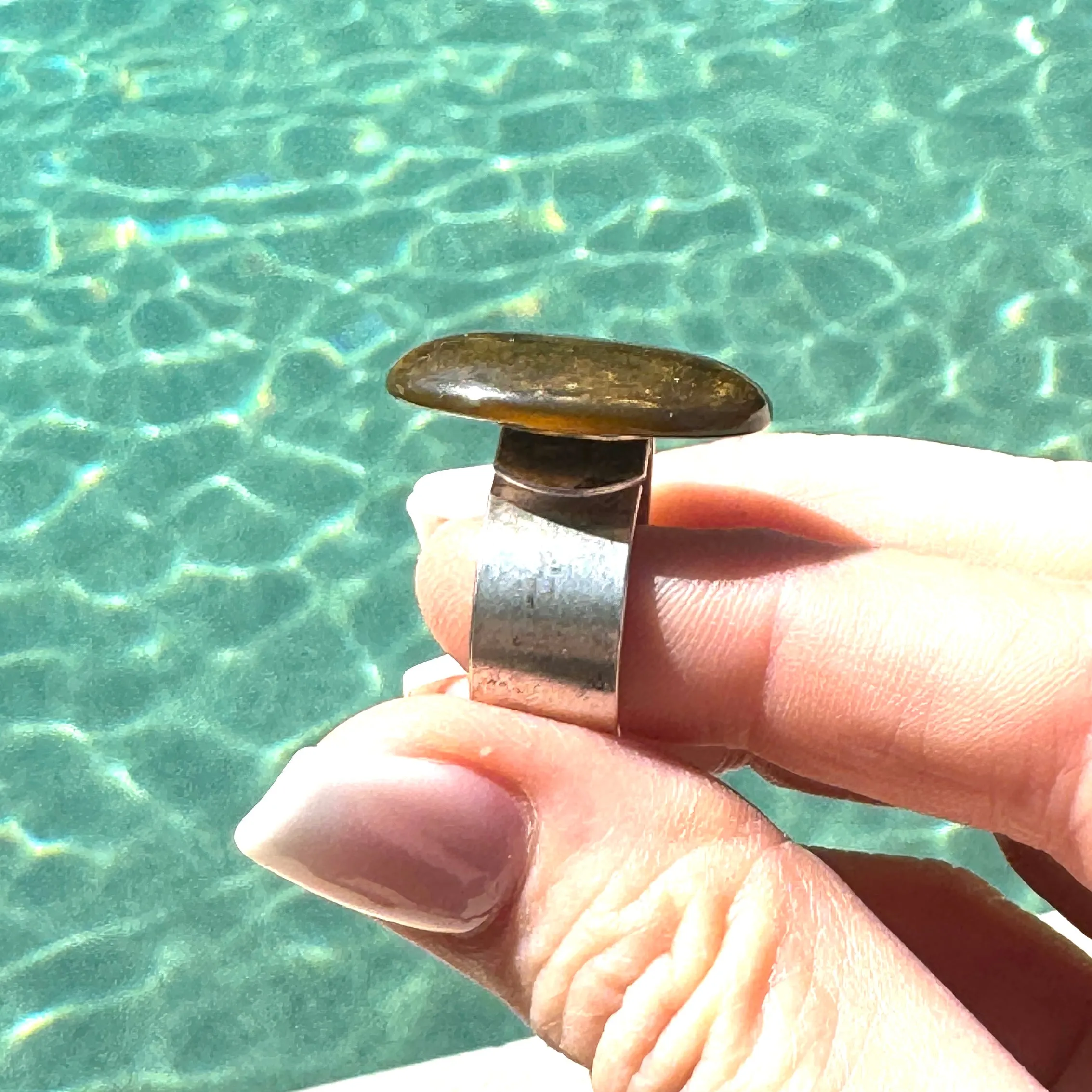 Eye of the Tiger Cocktail Ring