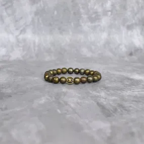 Eye Shield - Pyrite Bracelet