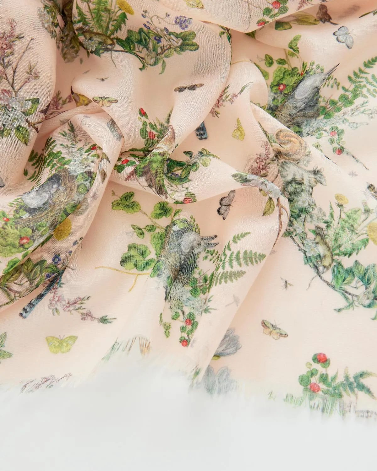 Fable Morning Song Peach Parfait Lightweight Scarf