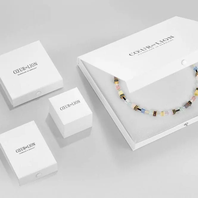 GeoCUBE® Iconic Nature White Chain Bracelet 3035/30-1400