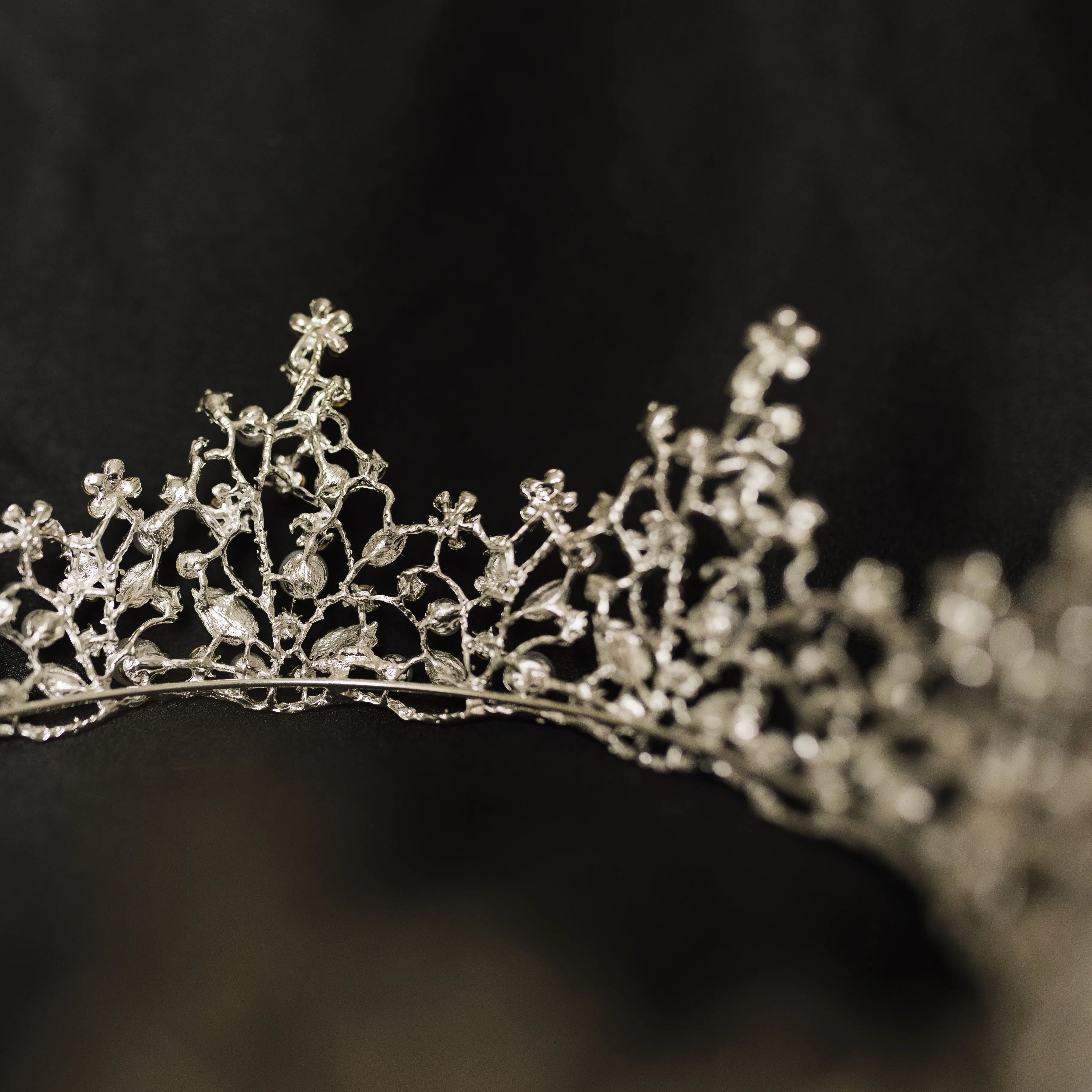 Gloria's Crown in Silver