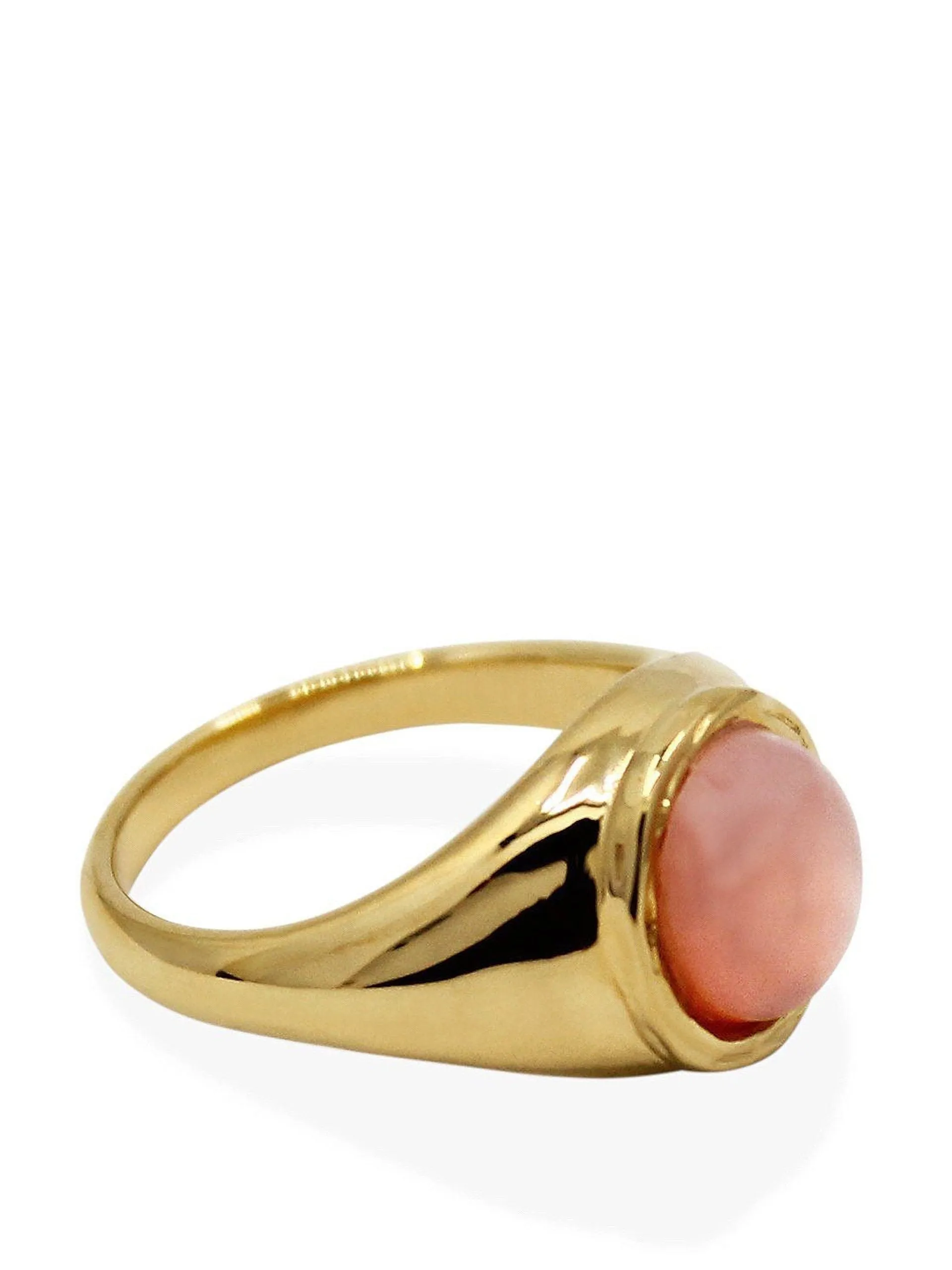 Gold and pink opal Juliette ring