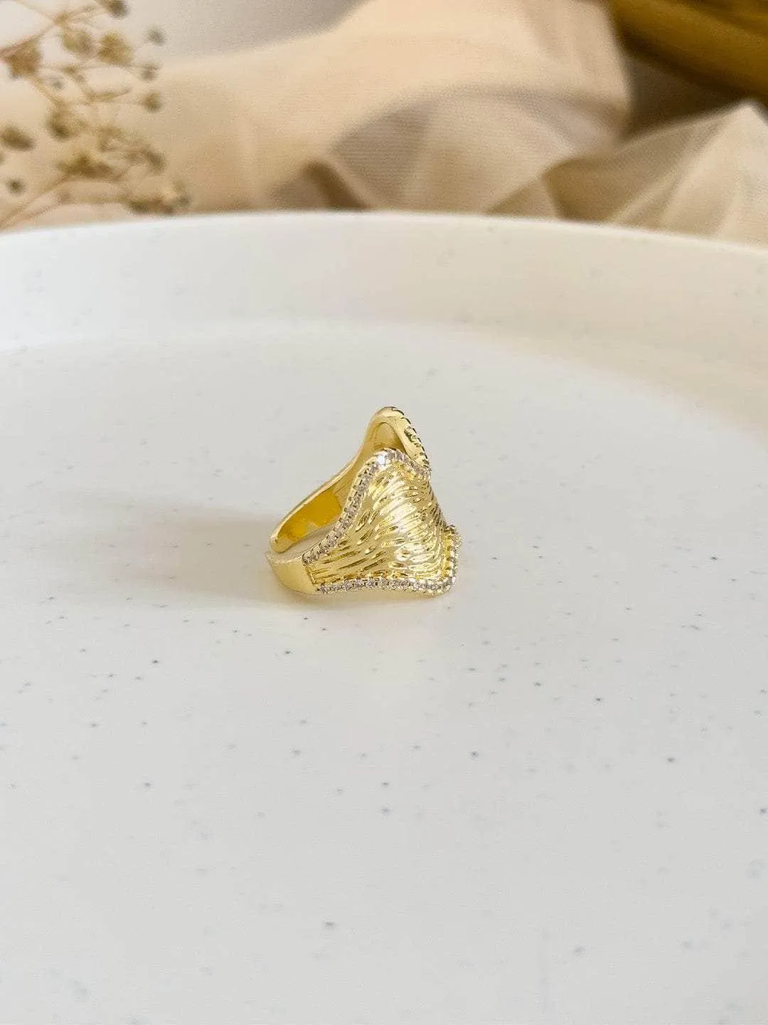 Gold Cocktail Ring