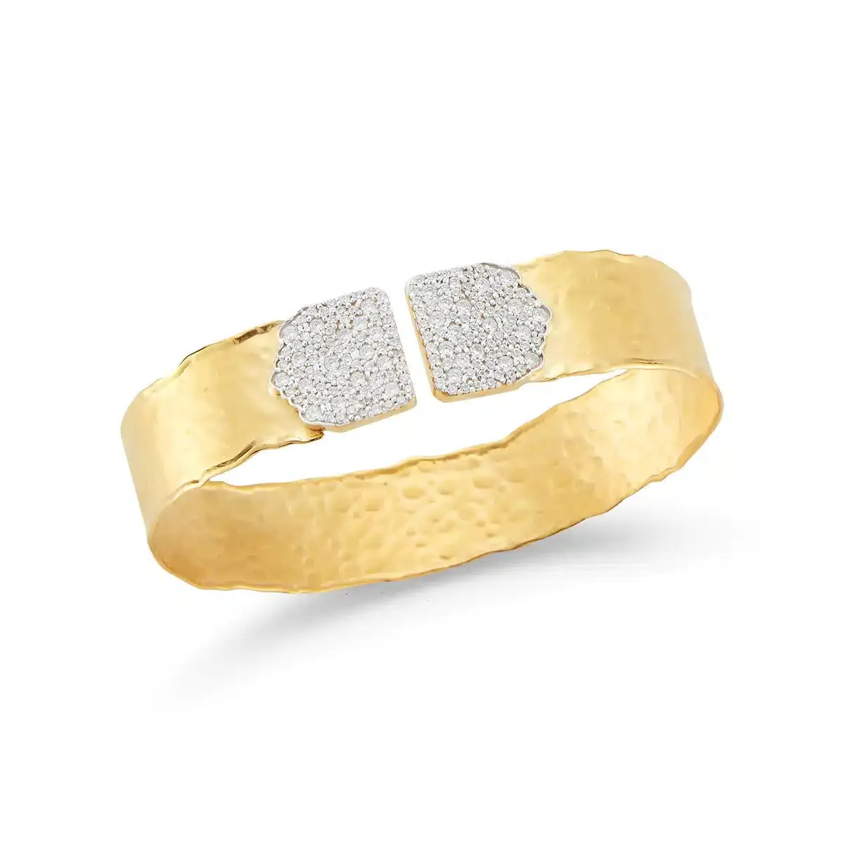 Gold Cuff with Diamonds
