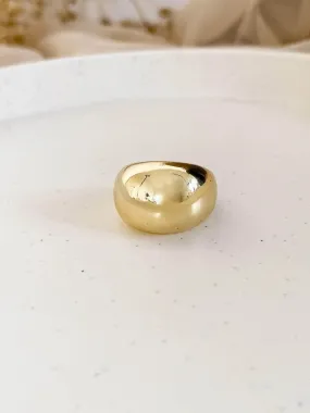 Gold Dome Ring