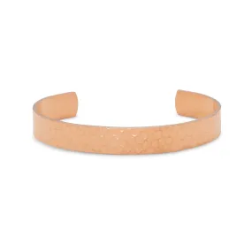 Hammered Solid Copper Cuff