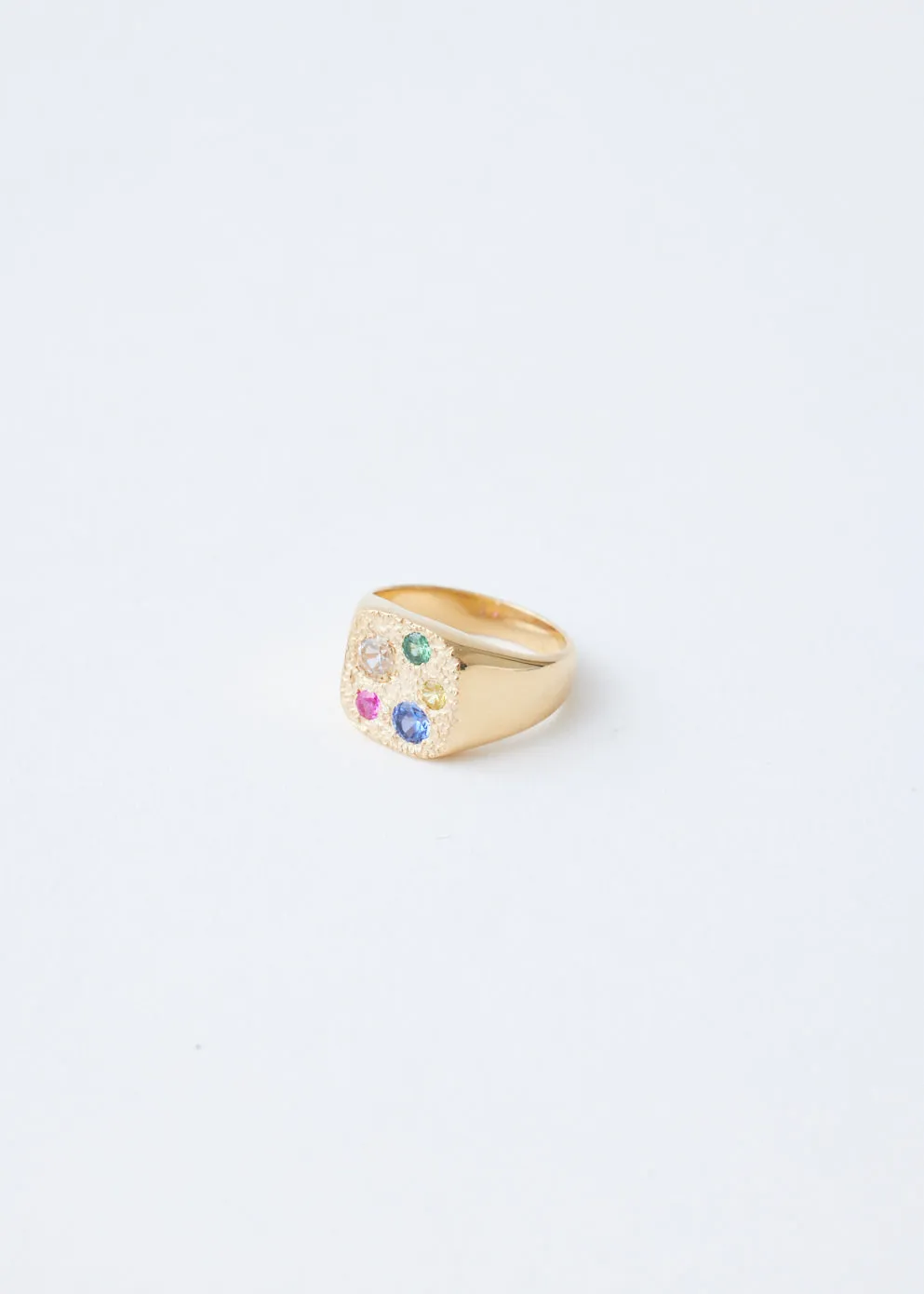 Hanging Basket Signet Ring