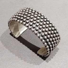 Happy Piasso Sterling Silver Bracelet - Handmade Native American