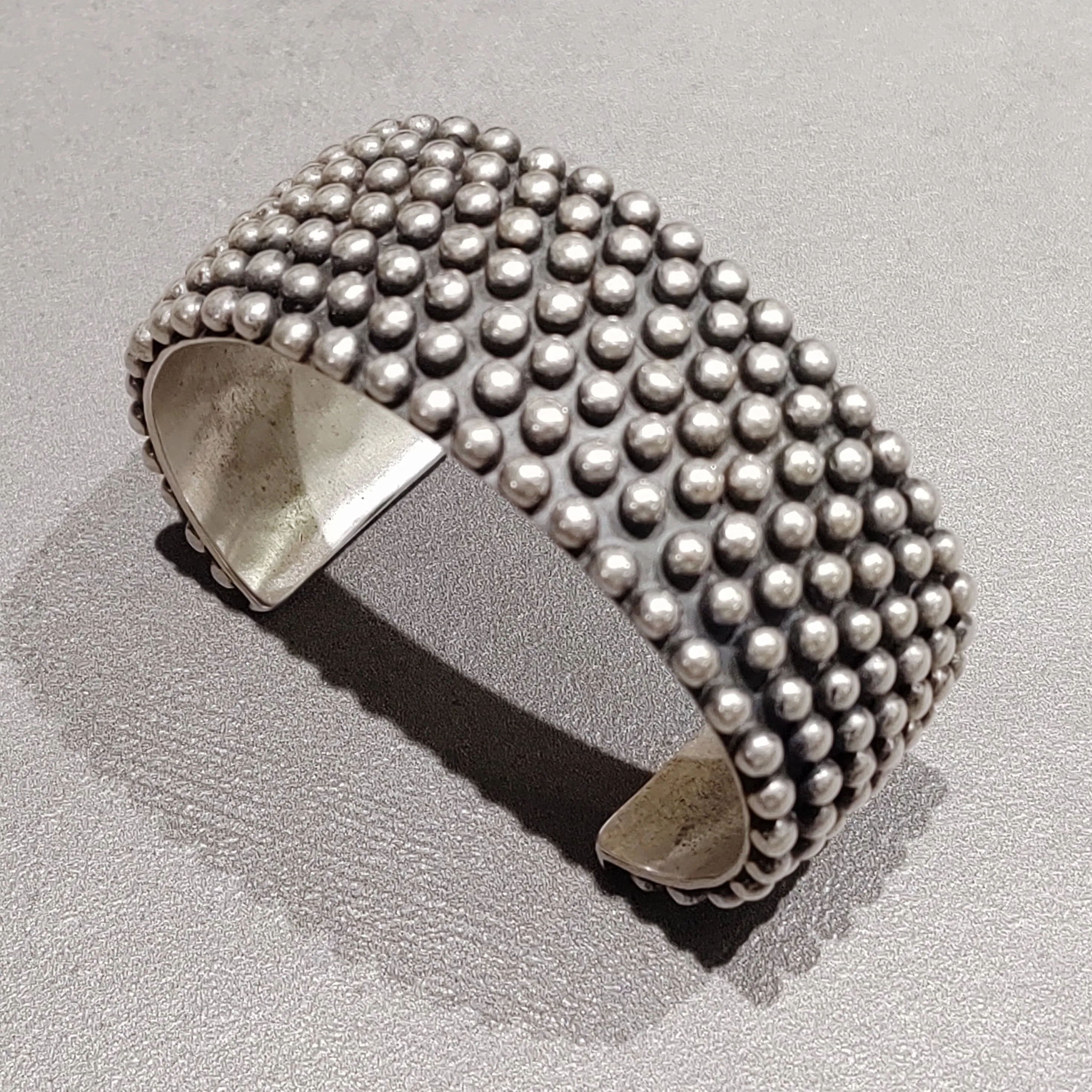 Happy Piasso Sterling Silver Bracelet - Handmade Native American