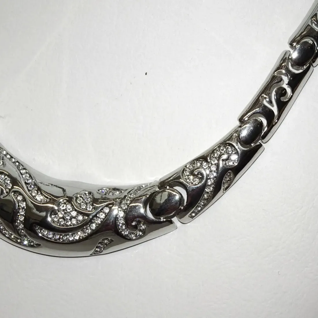 High Quality Italian Silver Engraved Design Bridal Wedding Party Jewellery Set