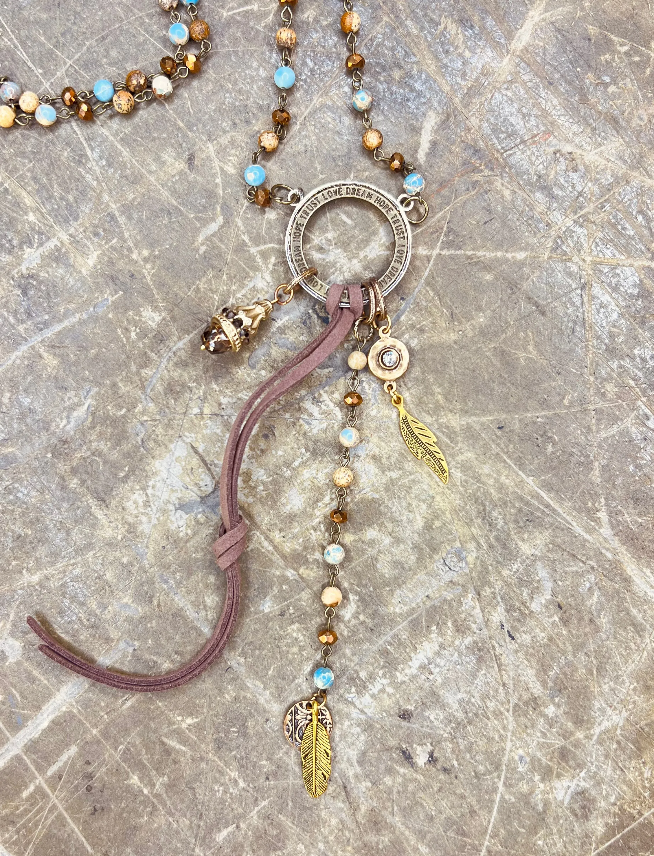 Hope Dream & Love Necklace