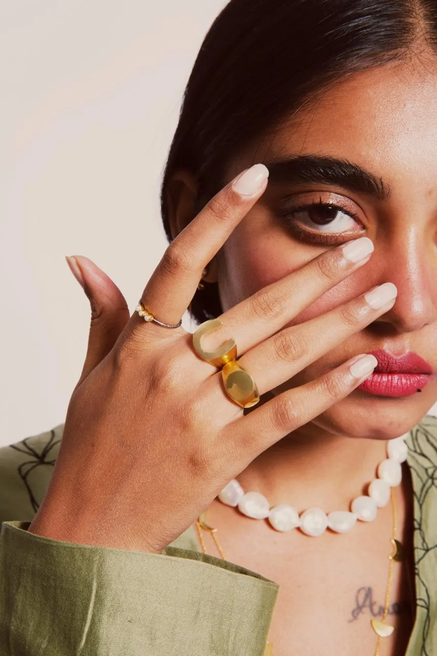 Horseshoe Signet | 18kt Solid Gold