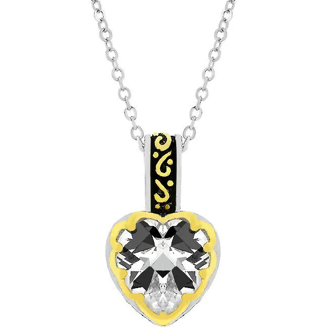 Intricate Heart Pendant
