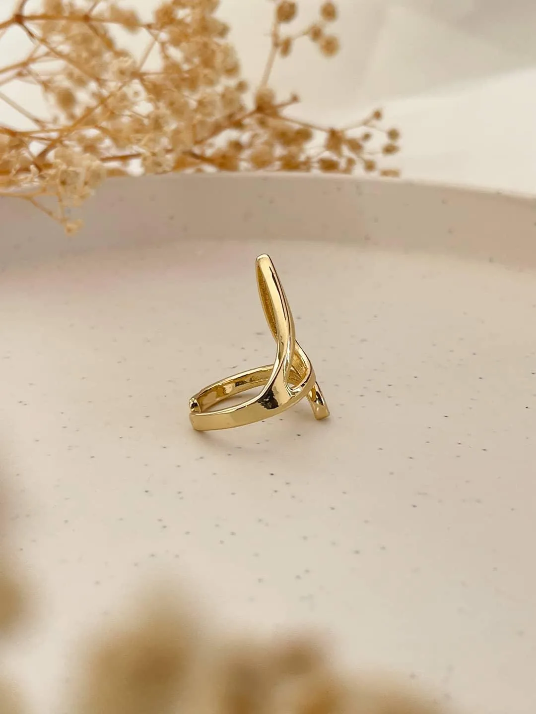 Irregular Metal Adjustable Ring