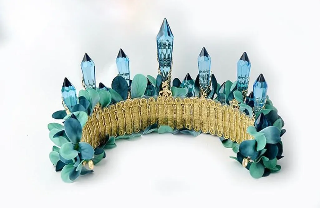 Irresistible Teal Fairytale Crown