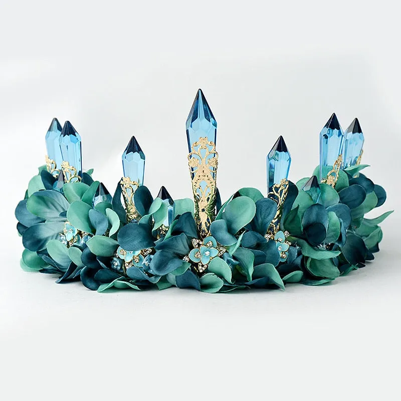 Irresistible Teal Fairytale Crown