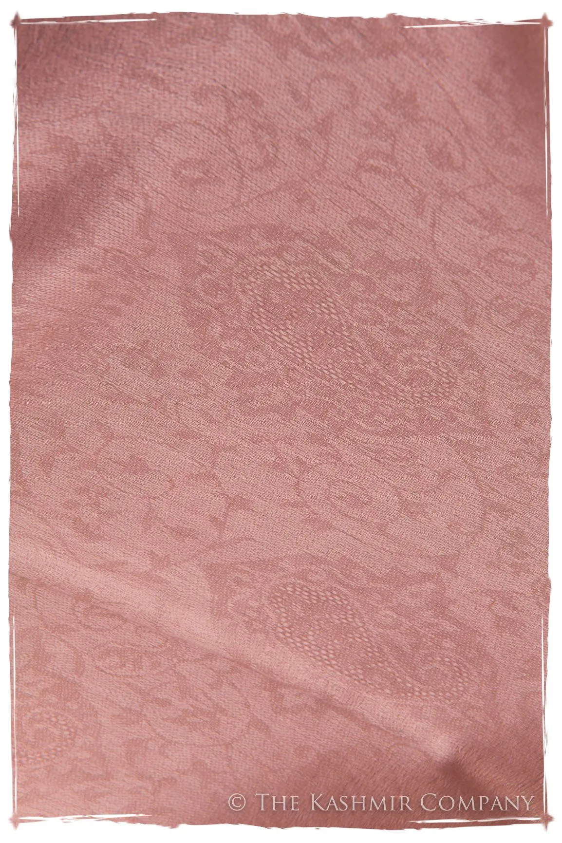 Jacquard Paisley Primrose Cashmere Scarf