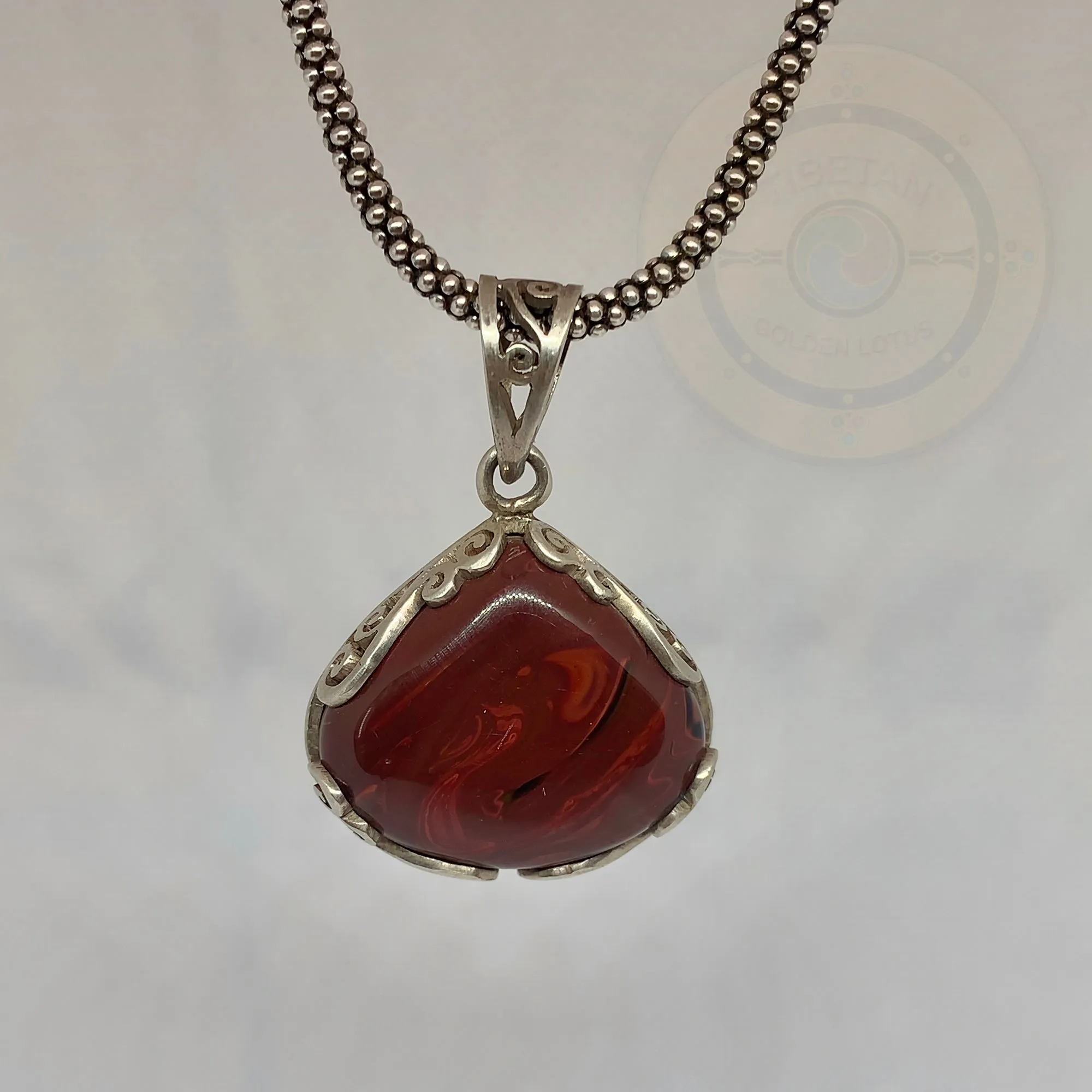 Jasper Sterling Silver Pendant, Jasper Jewelry Amethyst Necklace