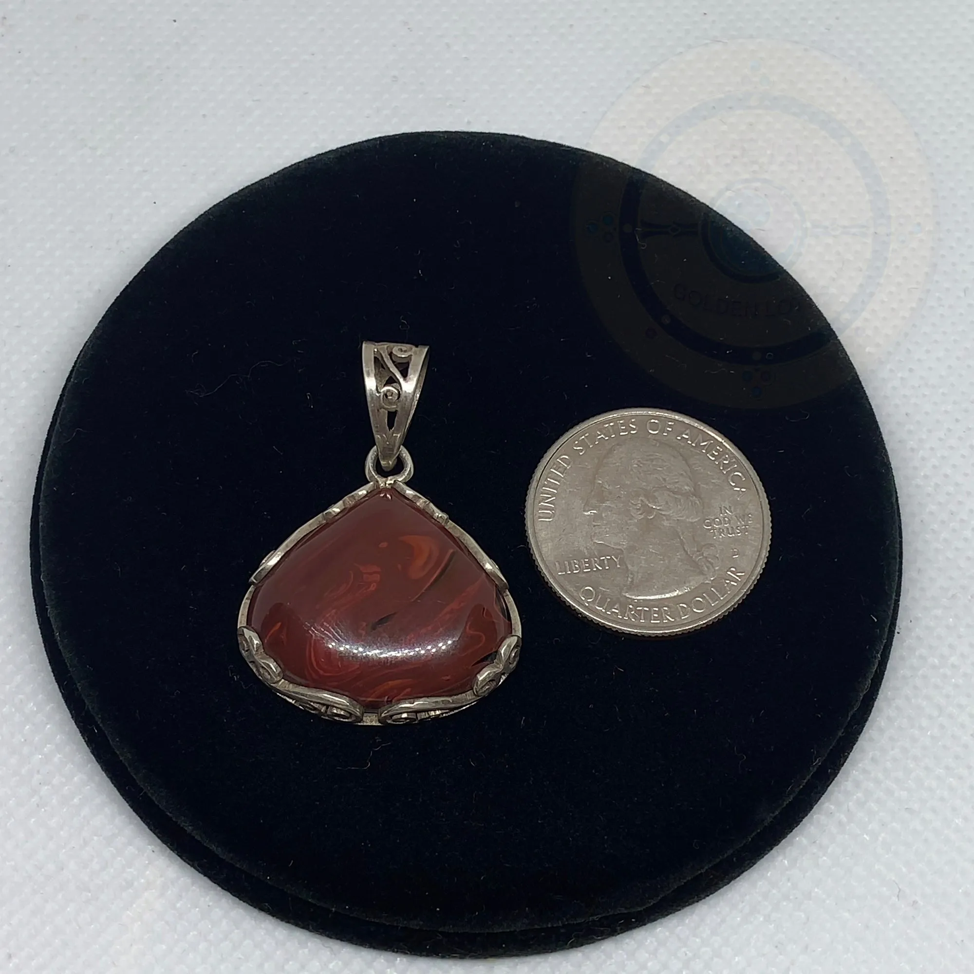 Jasper Sterling Silver Pendant, Jasper Jewelry Amethyst Necklace