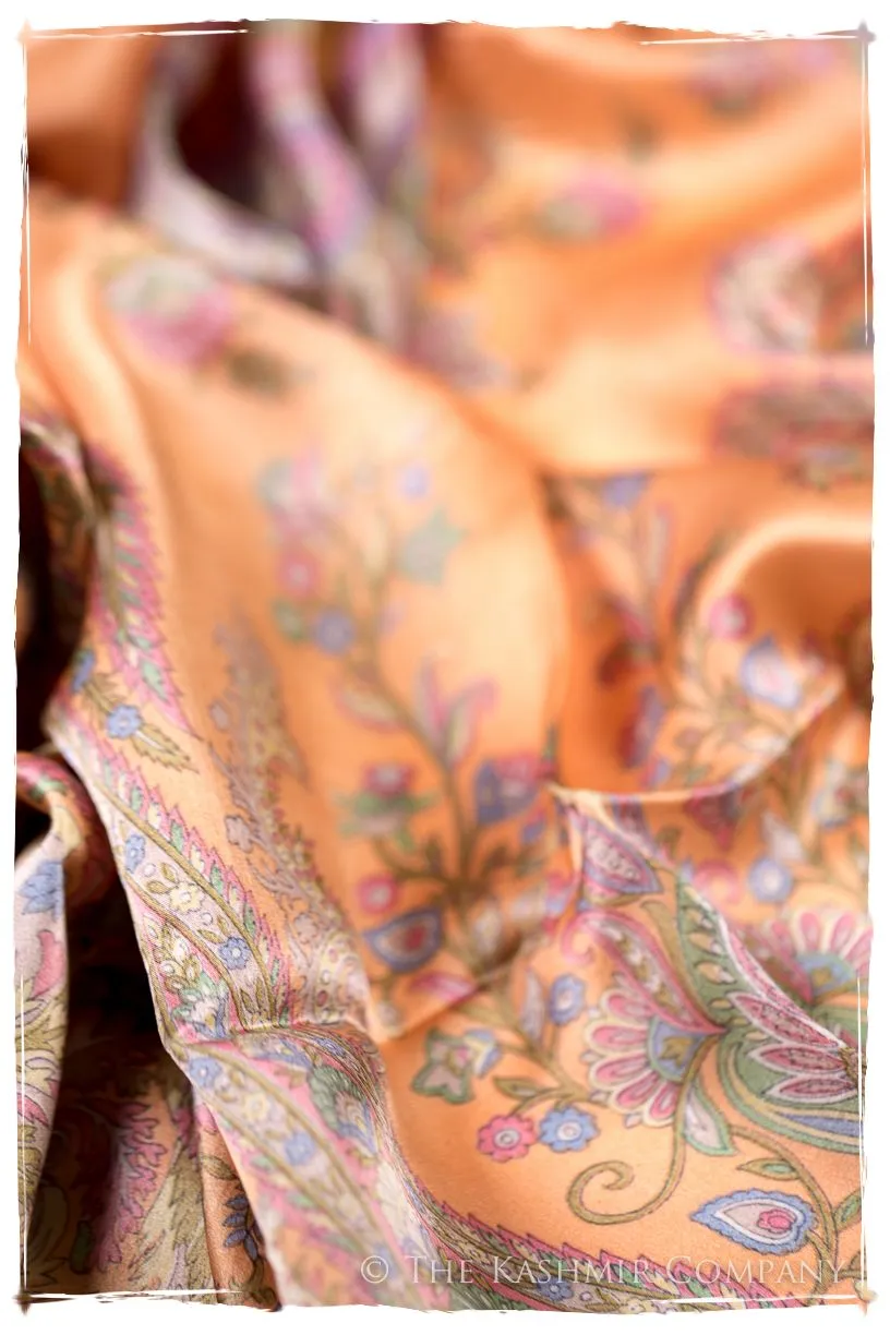 Jeanne d'Évreux Cashmere Square Silk Scarf