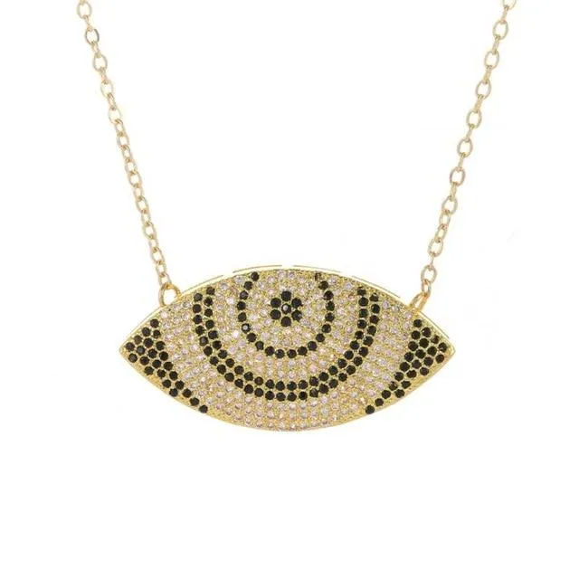 Jewish Gift Evil Eye Necklace For Women Pendant Necklaces
