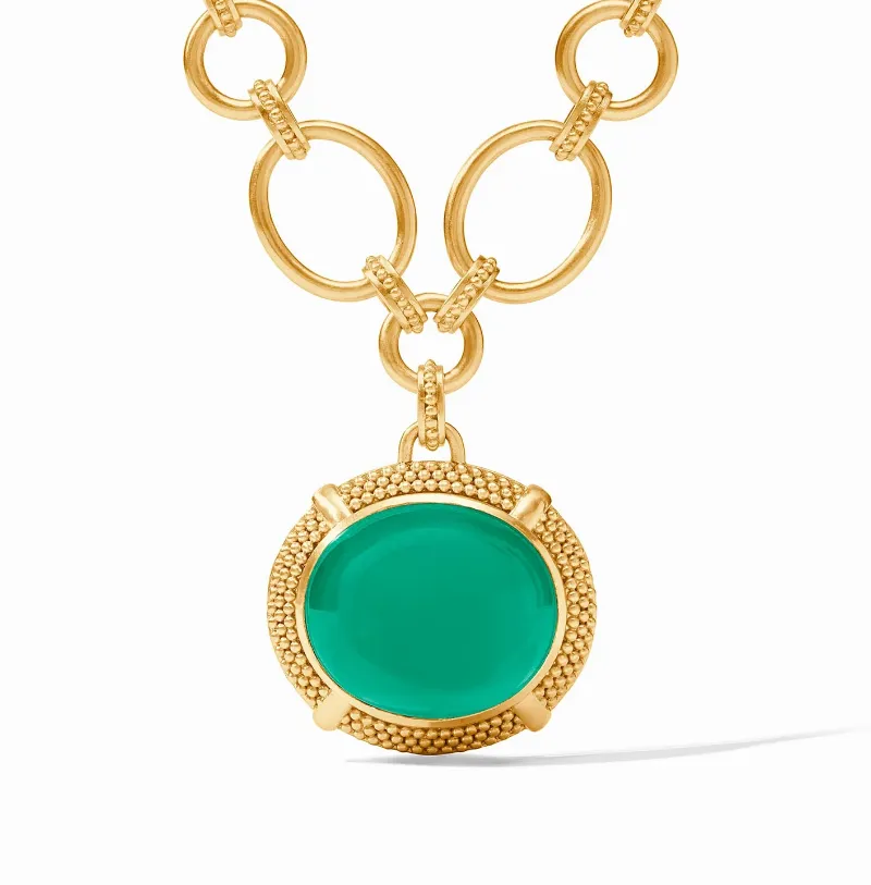 Julie Vos Cabochon Statement Necklace