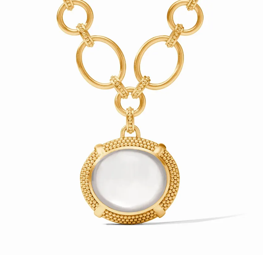Julie Vos Cabochon Statement Necklace