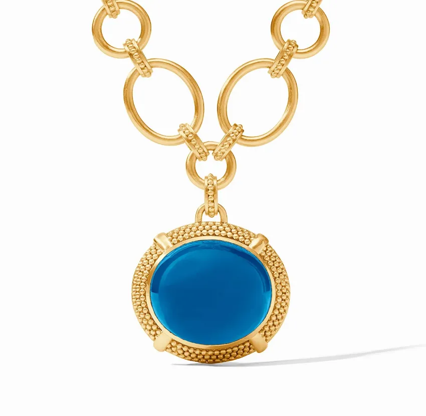 Julie Vos Cabochon Statement Necklace