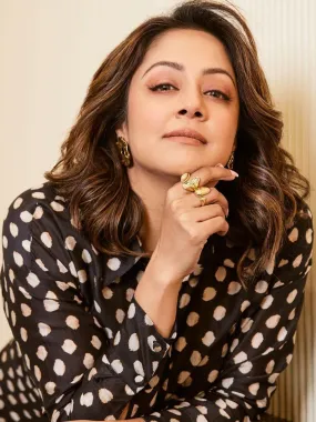 Jyotika In Vintage Stainless Steel Gold Plated Geometric Open Ended Ring