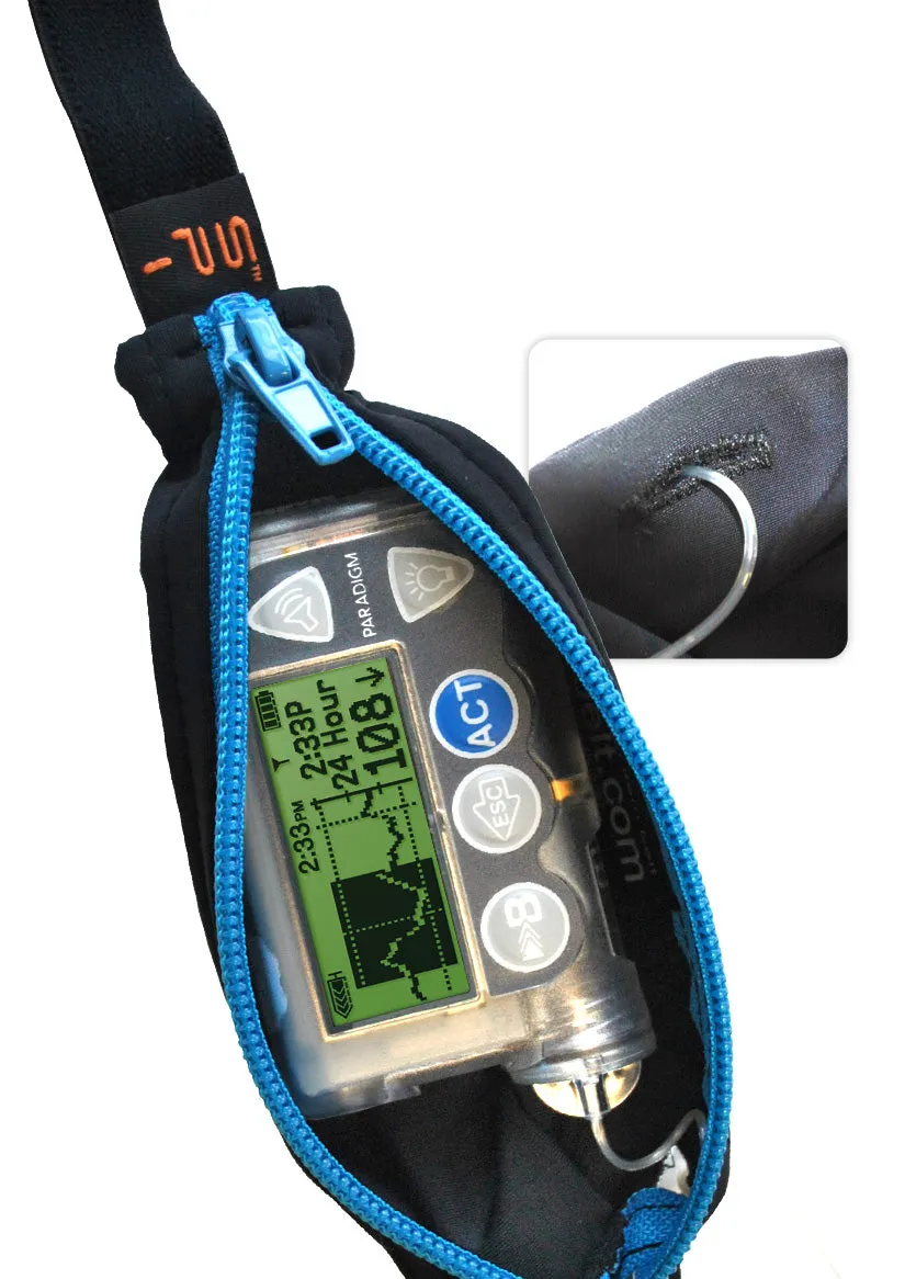 Kids Diabetic SPIbelt® with a Pass-Through Hole- Ice