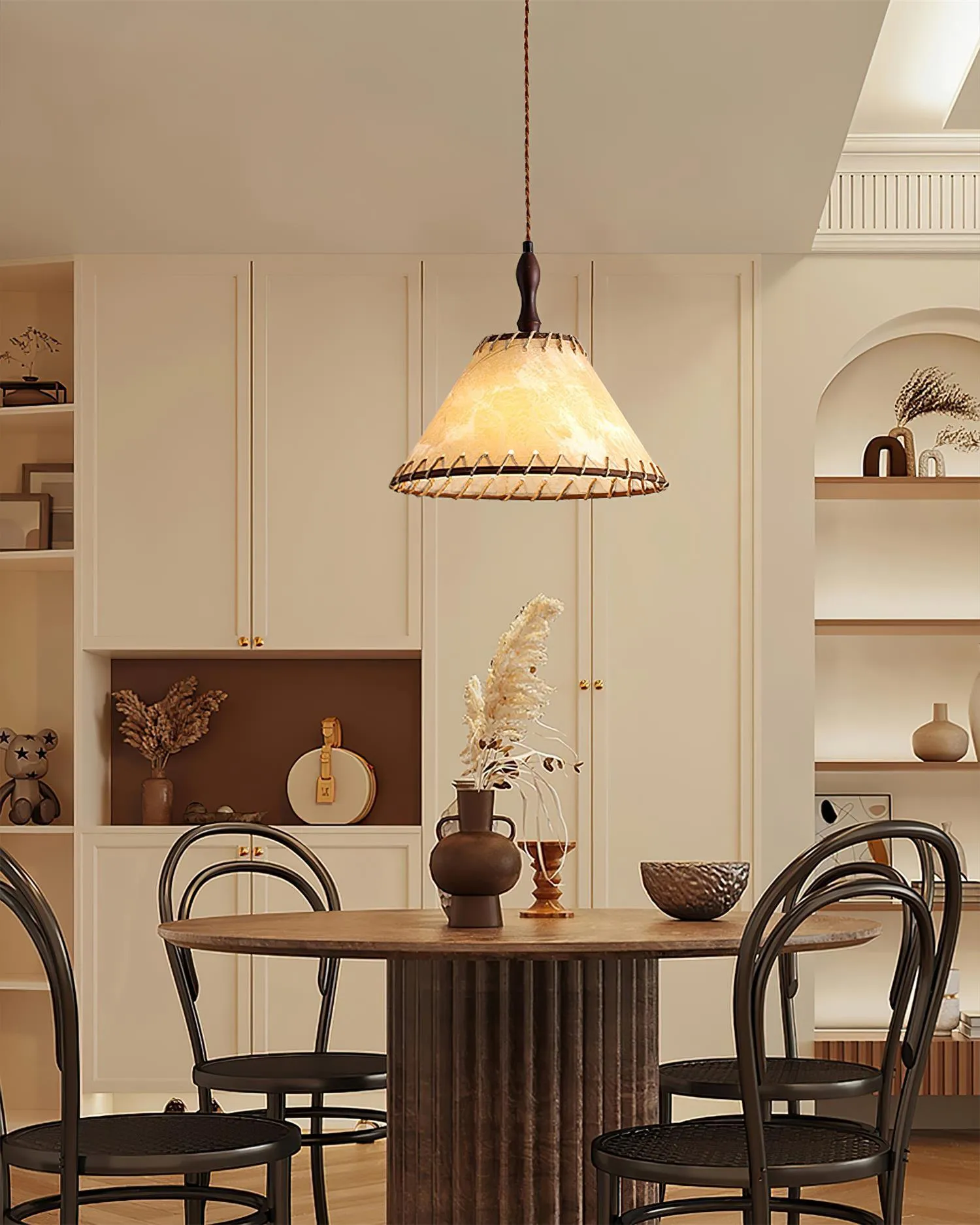 Kiko Fabric Pendant Lamp 11.8″- 10.2″