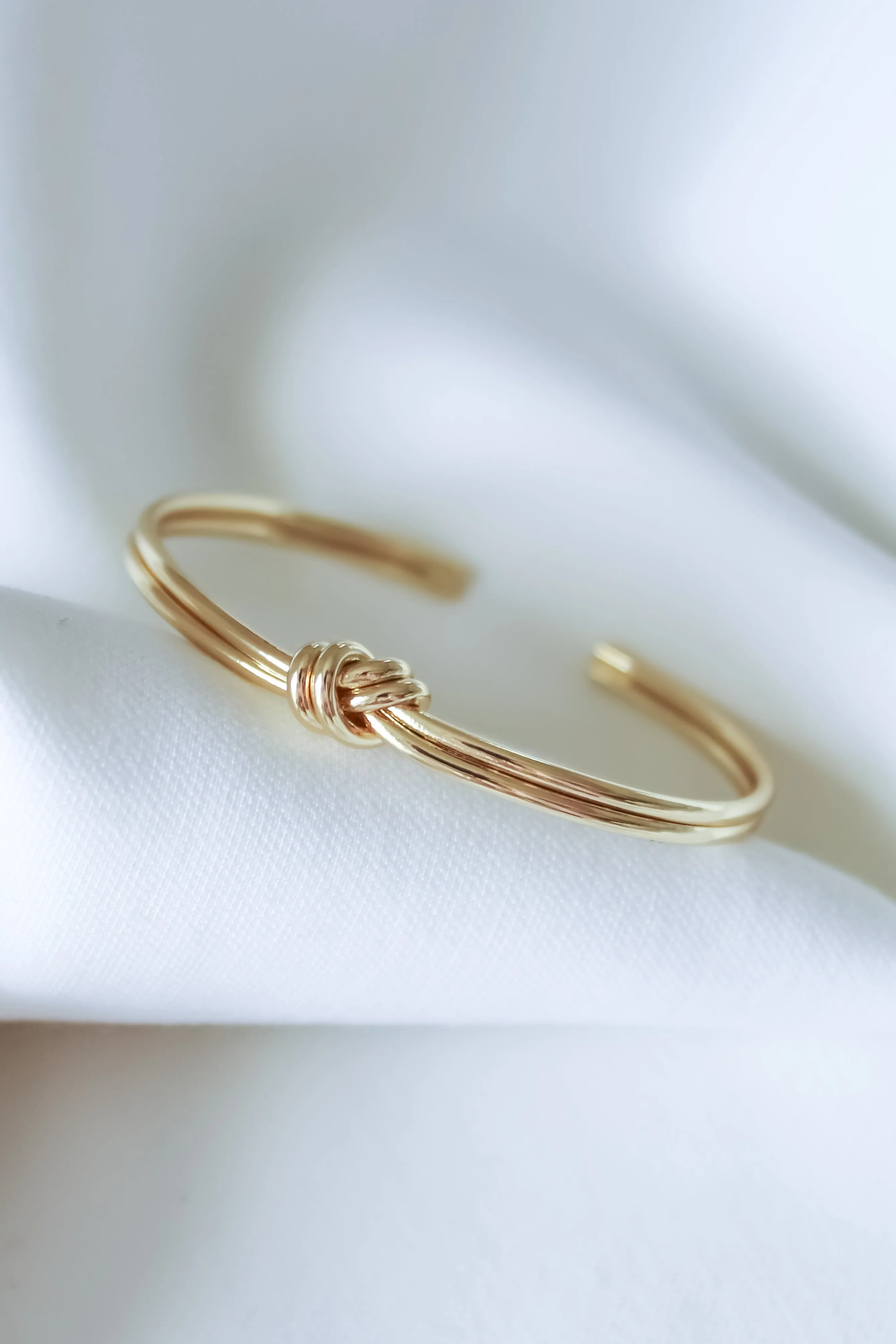 Knotty Cuff Bracelet