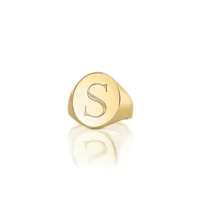 LANA  PINKY SIGNET RING
