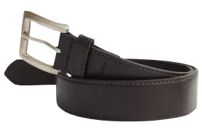 Leather Belt - Brown - Genuine Leather