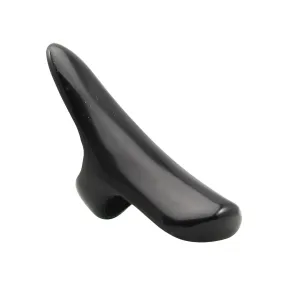 Leda Horn Black Cocktail Ring