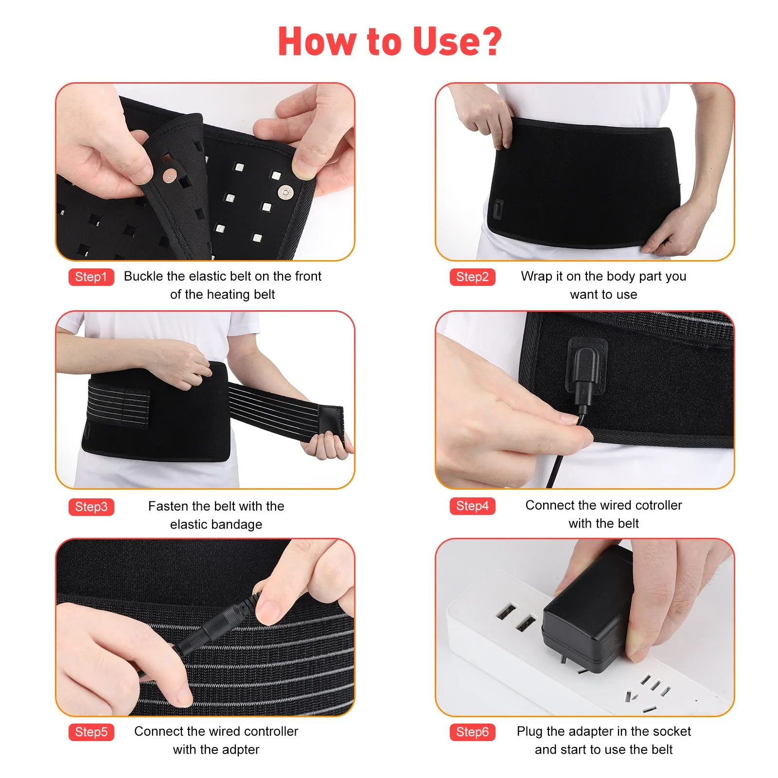 Light Wrap Belt for Body