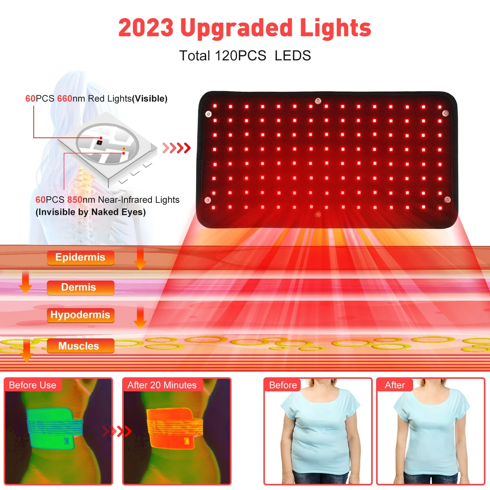 Light Wrap Belt for Body