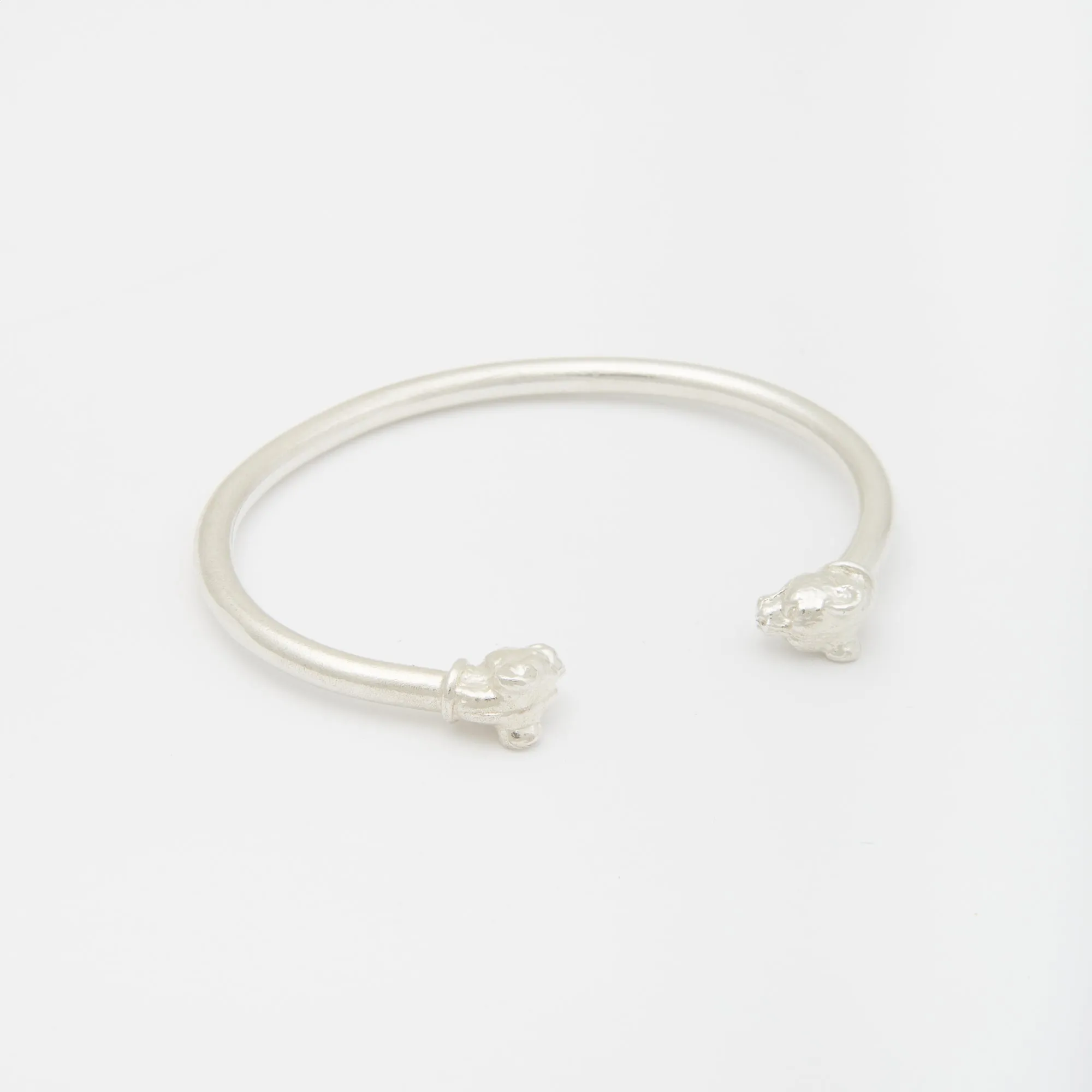 Lioness Cuff in Silver