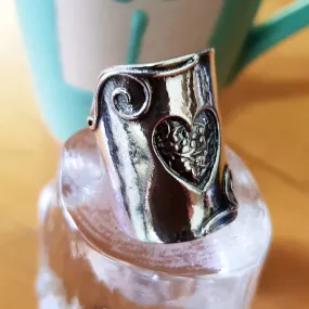 Love ring , Sterling silver ring,  lifestyle ring, Bohemian ring, Hippie ring