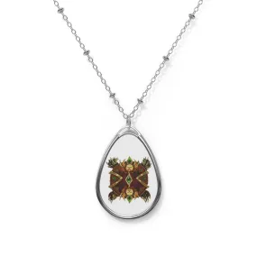 Magic Counter Shield Oval Necklace