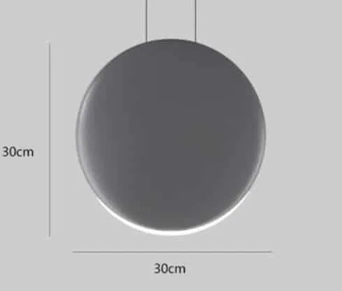 Matchona Round Moonstone Pendant Lamps