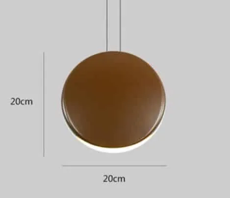 Matchona Round Moonstone Pendant Lamps
