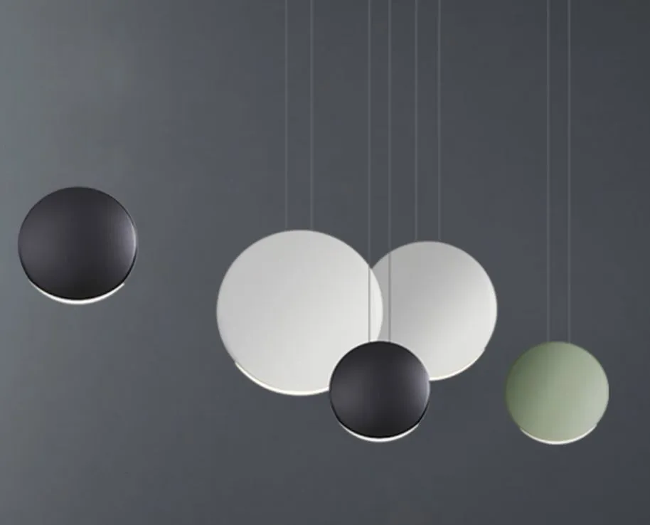 Matchona Round Moonstone Pendant Lamps