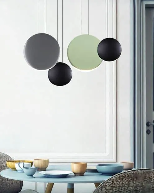Matchona Round Moonstone Pendant Lamps