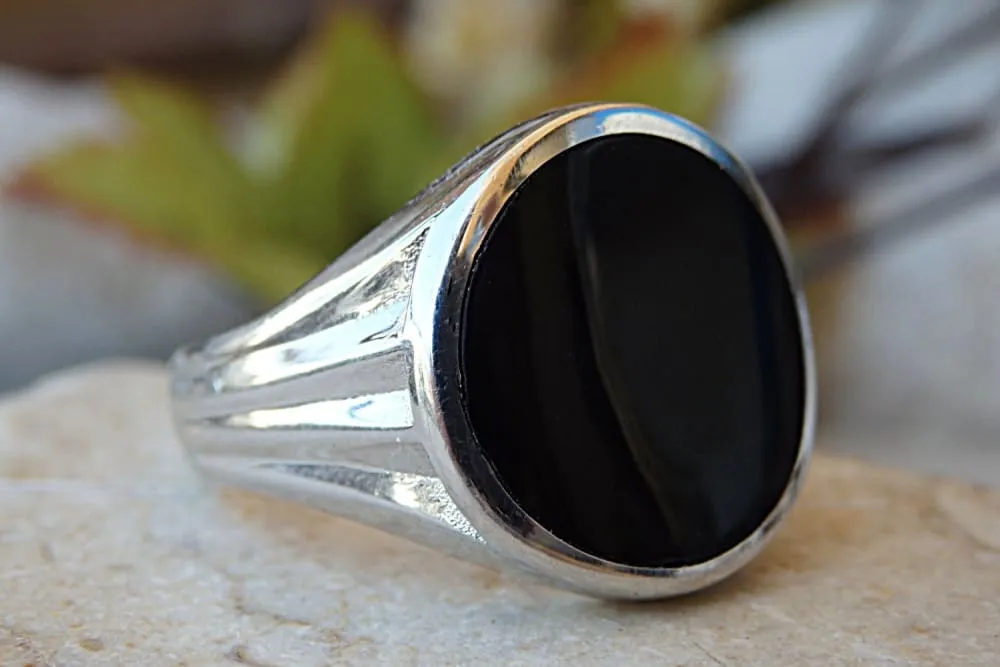 Men Signet Ring