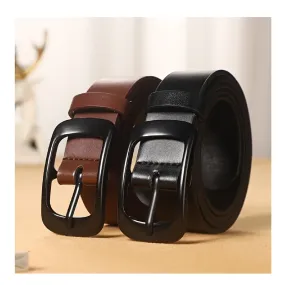 Men's Casual Pin Buckle PU Leather Belt, Fashion Belt Women's Belt , Ideal choice for Gifts