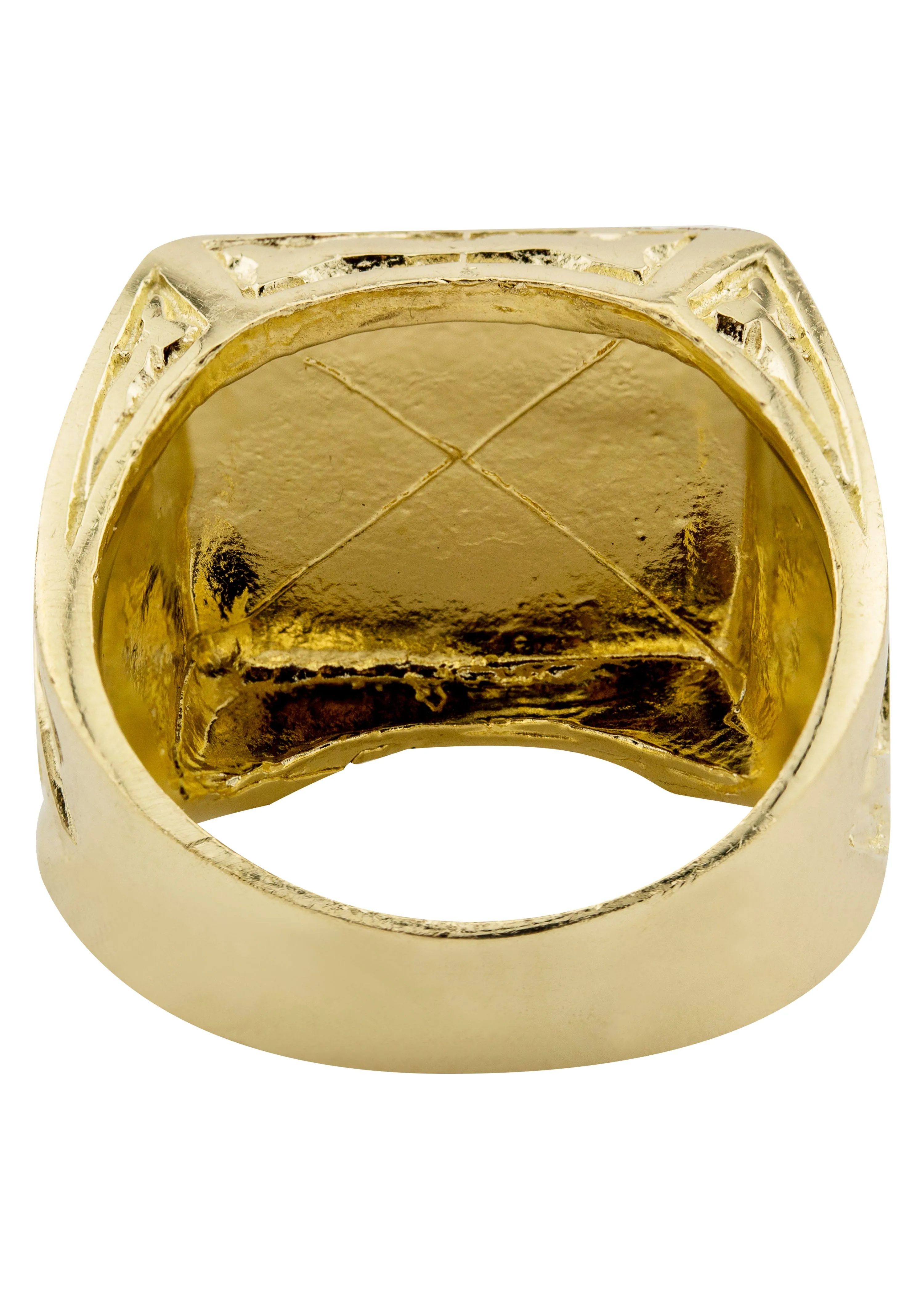 Mens Signet Ring - 10K Gold | 11.3 Grams