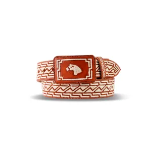 Mens Texas Country Belt Pita Caballo