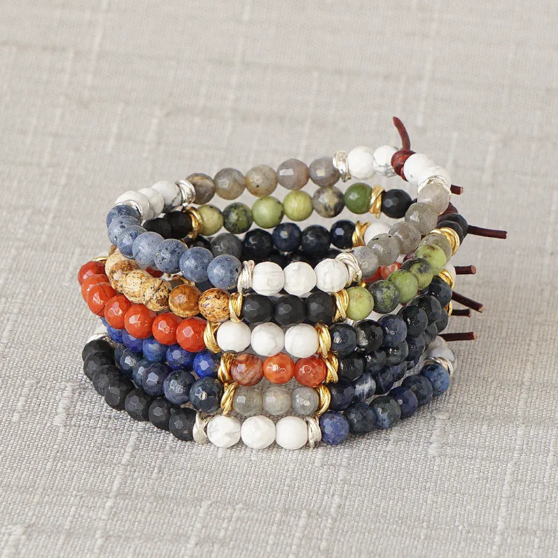 Milspo Pride Mini Bracelet - Space Force | Military Spouse Bracelet
